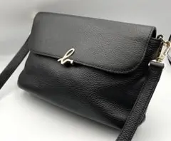 美品】✨アニエスベー✨ PAS13-10 レザーショルダーバッグ 黒 - メルカリ