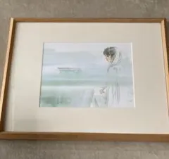 おおた慶文額入り色紙 おおた慶文】 色紙絵3点