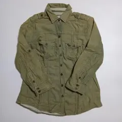 ✨アバクロ✨アバクロンビー✨オリーブグリーン✨長袖シャツ✨XS