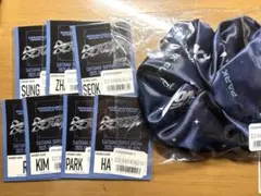 ZEROBASEONE オンラインくじ ステッカーとシュシュ