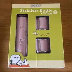 新品SNOOPY ステンレスボトル + カップ2個セットのサムネイル