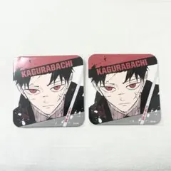 カグラバチ ジャンプフェスタ アートコースター 六平千鉱 4種 BOX特典