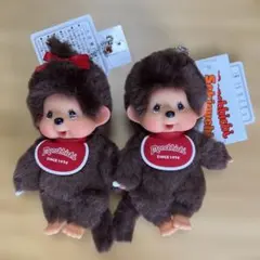 新品】モンチッチМ・ベビチッチぬいぐるみ3体とベビーカーセット
