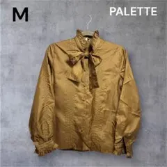 PALETTE ブラウス 薄手 M ブラウス ポリエステル100% フリル 春