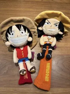 ワンピース ヘッドカバー　セット　ゴルフ　ONE PIECE　 激レア 入手困難 ワンピース ヘッドカバー セット ゴルフ ONE PIECE 激レア 入手困難