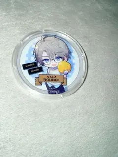 VALZ 甲斐田晴 缶バッジ ROUND1 ラウンドワン コラボ