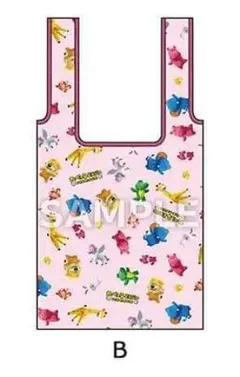 たべっ子どうぶつ THE MOVIE オリジナルエコバッグ ピンク 1個