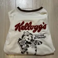 Kellogg's 半袖Tシャツ クリーム色