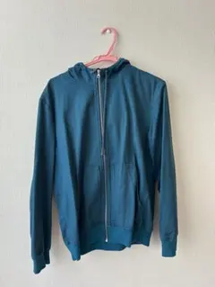 A.P.C フルジップパーカー 深緑色のサムネイル