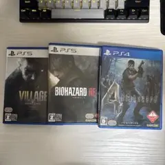バイオハザード ヴィレッジ & RE:4 & 4