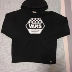 VANS ブラックパーカー Mサイズブラックフェードのサムネイル