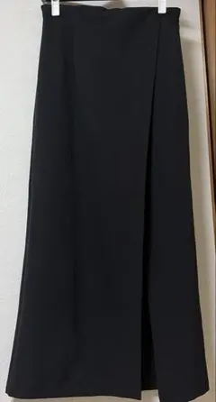 ブラック スリット タイトスカート S