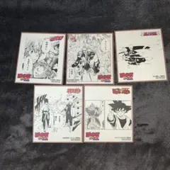 ジャンプフェア2025 アニメイト ミニ色紙 5枚セット