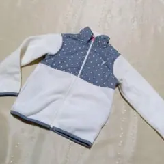 OLD NAVY　フリース白ジャケット　5T　110