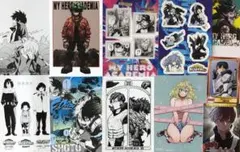 僕のヒーローアカデミア特典ポストカード　イラストカード　ステッカー　11種セット