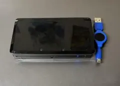 動作確認済 ニンテンドー3DS クリアブラック 充電器付き