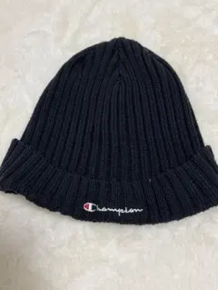 Champion ブラック ニット帽