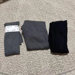 新品未使用　キッズ　レギンスセット　UNIQLO