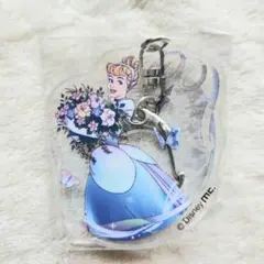 ディズニー 　プリンセス　キーホルダー　100周年　限定　シンデレラ　プラチナム