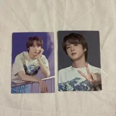 BTS Jin フォトカード 2枚セット SOWOOZOO