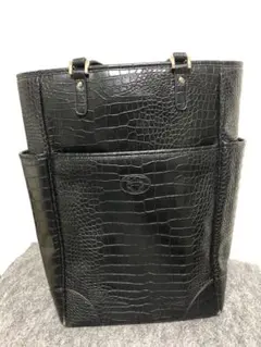極美品✨ SWANY スワニー キャリー クロコ型押し 黒 バックのみのサムネイル