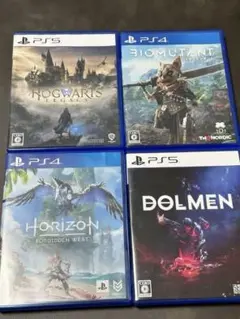 PS5/PS4 ゲームソフト4本セット