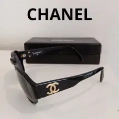 ひ*ろ様 シャネル CHANEL ココマーク サングラス 金ロゴ ブラック ケーのサムネイル