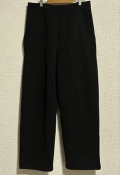 UNIQLO:C スウェットワイドパンツ M 黒