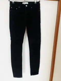 ZARA ザラ スキニーデニムパンツ ブラック EUR 36 レディース