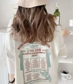 《Javaジャバコラボ》刺繍オーバーサイズロックTシャツ