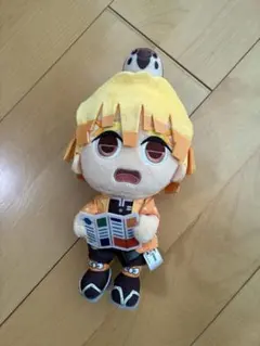 鬼滅の刃　我妻善逸　ぬいぐるみ マスコットキーホルダー