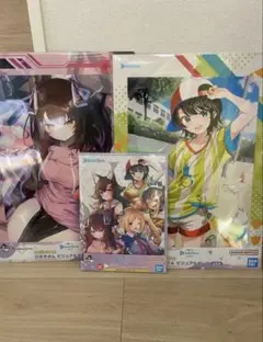 大空スバル&ロボ子さん　ビジュアルボード　ラストワン賞　セット