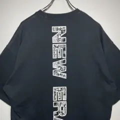 NEW ERA ニューエラ　Tシャツ　サイズ実寸　デカロゴ　バックプリント　古着