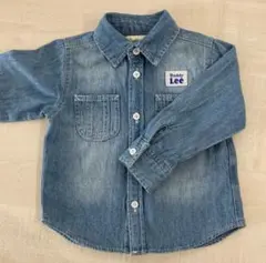 【美品】デニムシャツ　90サイズ　男女