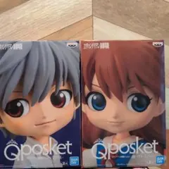 エヴァンゲリオン Qposket フィギュア 2体セット未開封