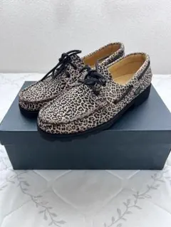 Paraboot MALO レオパード デッキシューズ 7のサムネイル