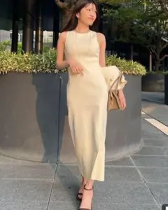 jenne半袖 ロングワンピース - メルカリ