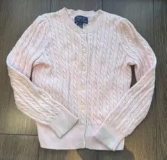 Polo Ralph Lauren ピンク カーディガン 5歳