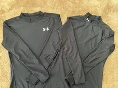 Under Armour ブラック 長袖アンダーシャツ　２枚セット