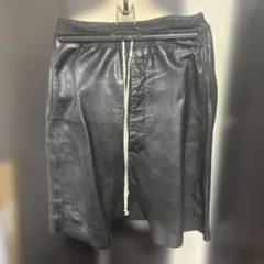 Rick Owens ラムレザー ポッズ ハーフパンツ 46のサムネイル
