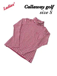 Callaway キャロウェイゴルフ　モックシャツ　ハイネック　レディースS