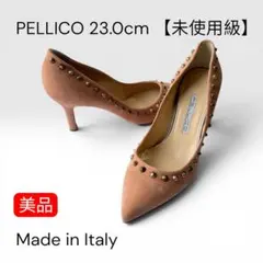未使用級✨PELLICO ペリーコ スタッズ付パンプス ピンク 23.0cmのサムネイル