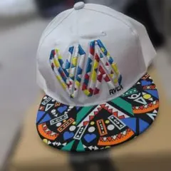 RVCA キャップ ホワイト マルチカラー 刺繍のサムネイル