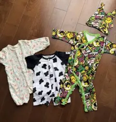 ロンパース3点セット