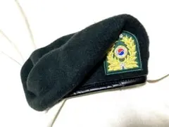 【韓国軍】花崗岩迷彩服用ROKA陸軍ベレー帽(2022年製)