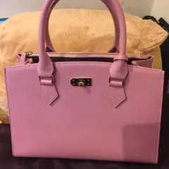 サマンサタバサ レザートートバッグ