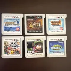 Nintendo 3DS ソフトのみ6本セット