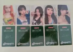 ルセラフィム SPAGHETT QQmusic コラボ限定 トレカ 5枚セット