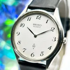 稼働品　SEIKO セイコー　メンズ　腕時計　クォーツ　アナログ　シルバー