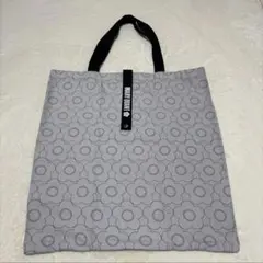 ★MARY QUANT 花柄 沢山入る！大きなエコバッグ グレー